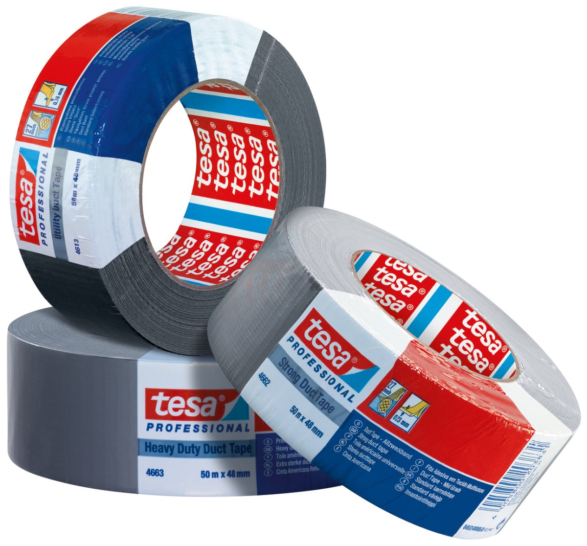 tesa® Duct, opravné a protiskluzové pásky