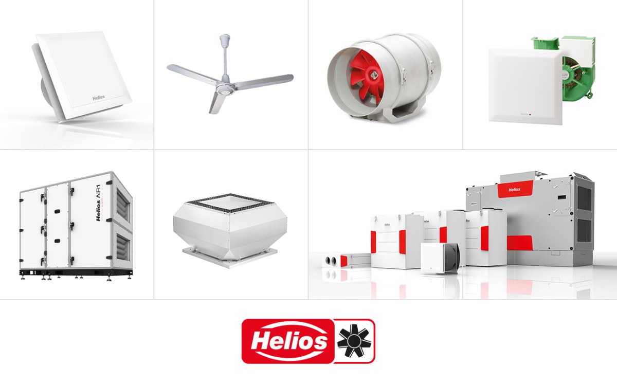 Helios – moderní větrání budov